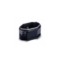Capot 3A, Alliage de zinc moulé, acier inoxydable, IP68/IP69K, Sortie verticale, M20